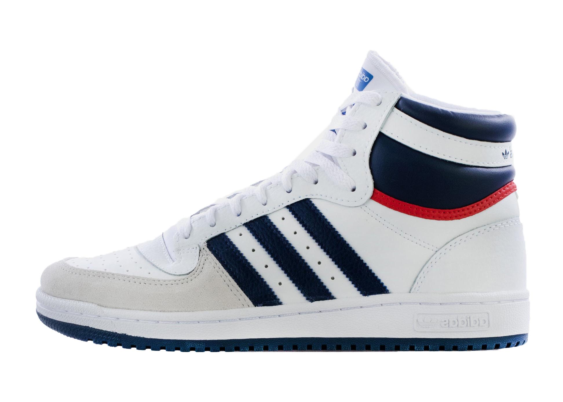 adidas Top Ten Hi White Navy Red GX0740 ADIDAS 슈프라이즈