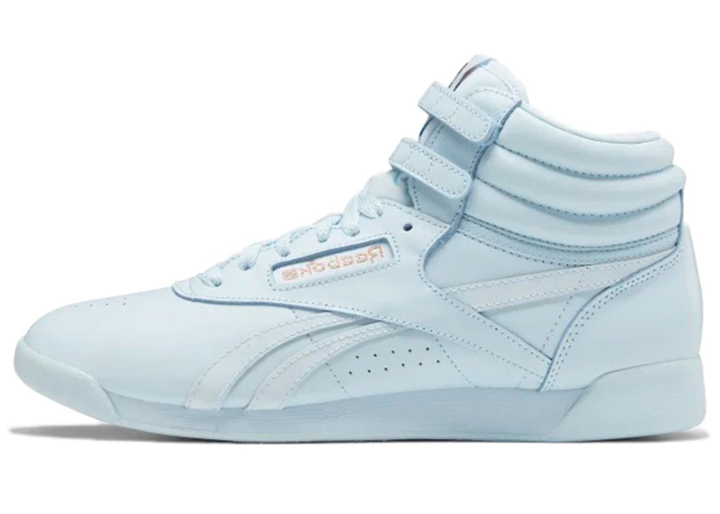 Reebok Freestyle Hi Cardi B Glass Blue GX7173 REEBOK 슈프라이즈