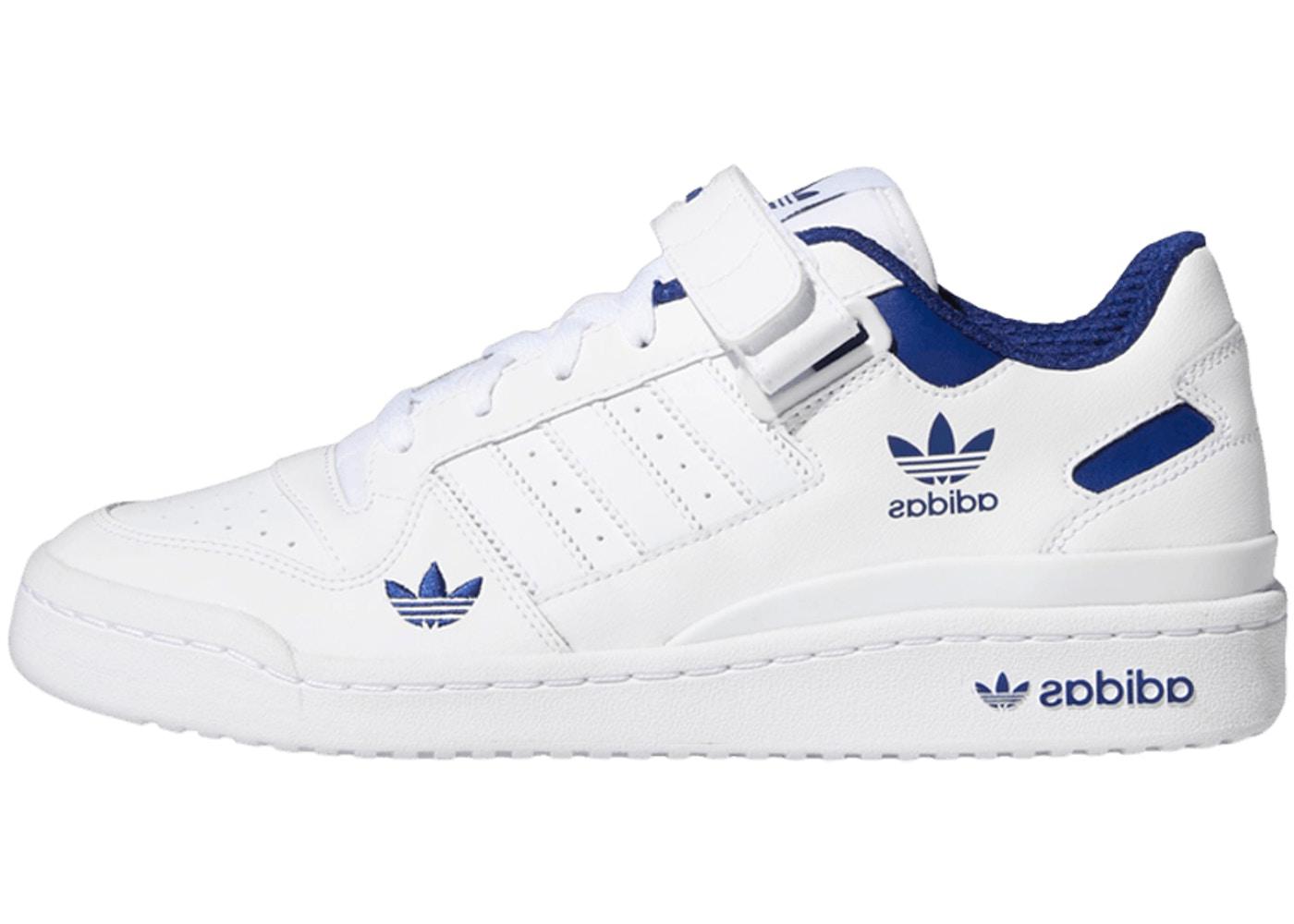 adidas Forum Low White Victory Blue H01673 - ìíë¼ì´ì¦