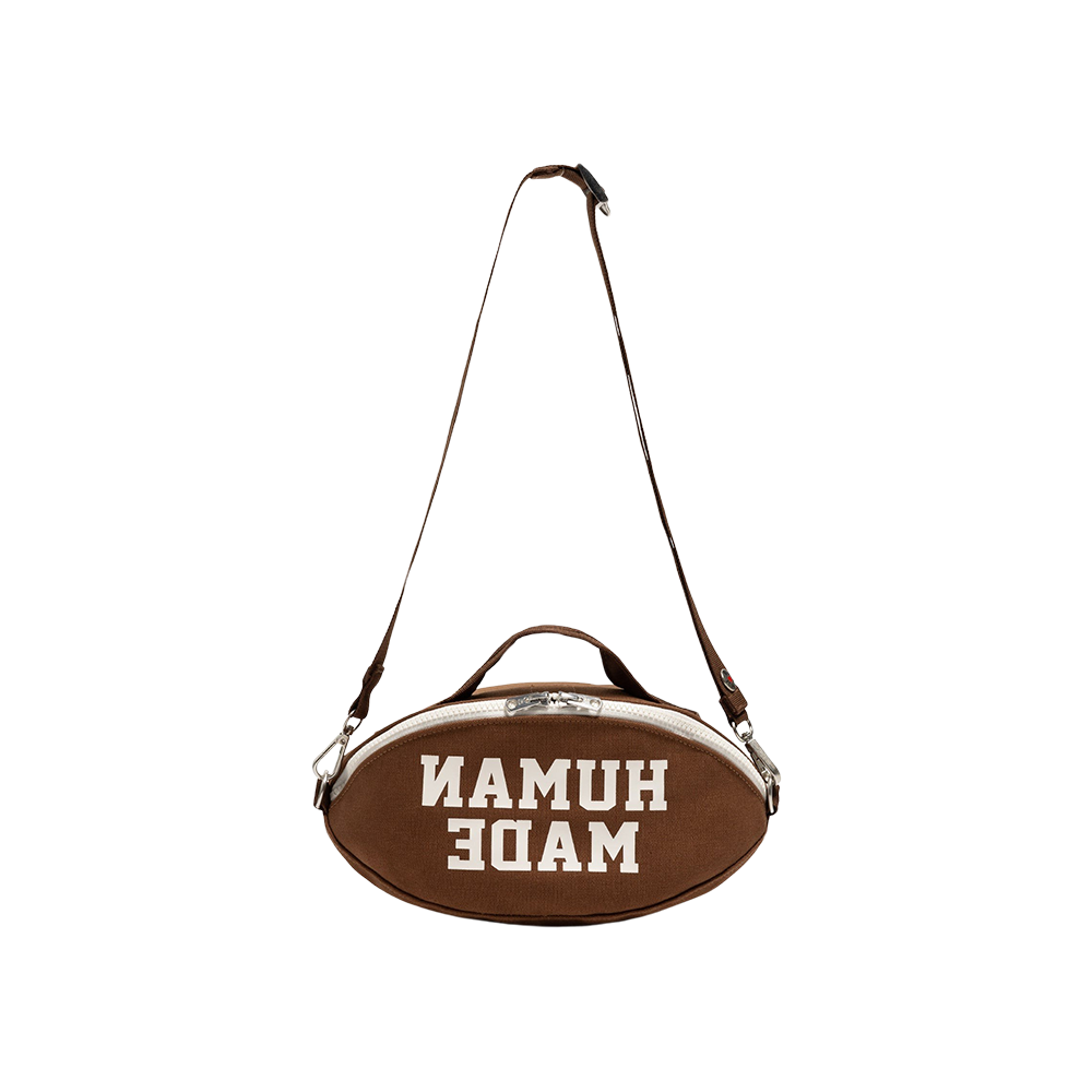 휴먼메이드 럭비볼 백 브라운 HM26GD038 | HUMAN MADE - 슈프라이즈