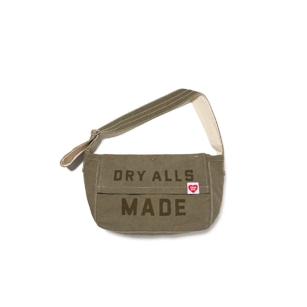 バッグ HUMAN MADE Mail Bag \"Olive Drab\" Buy Human Made Mail Bag 'Olive Drab' - HM27GD032 OLIV | GOAT