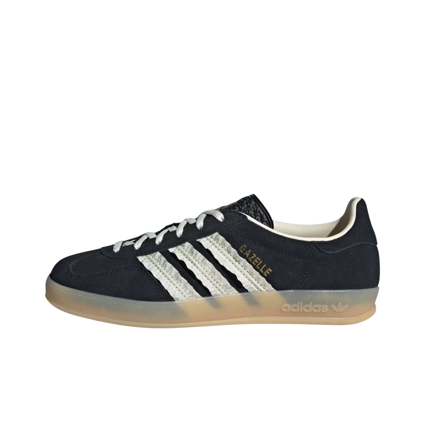 아디다스 오리지널스 가젤 인도어 우먼스 코어 블랙 크림 화이트 JS1412 | ADIDAS ORIGINALS - 슈프라이즈