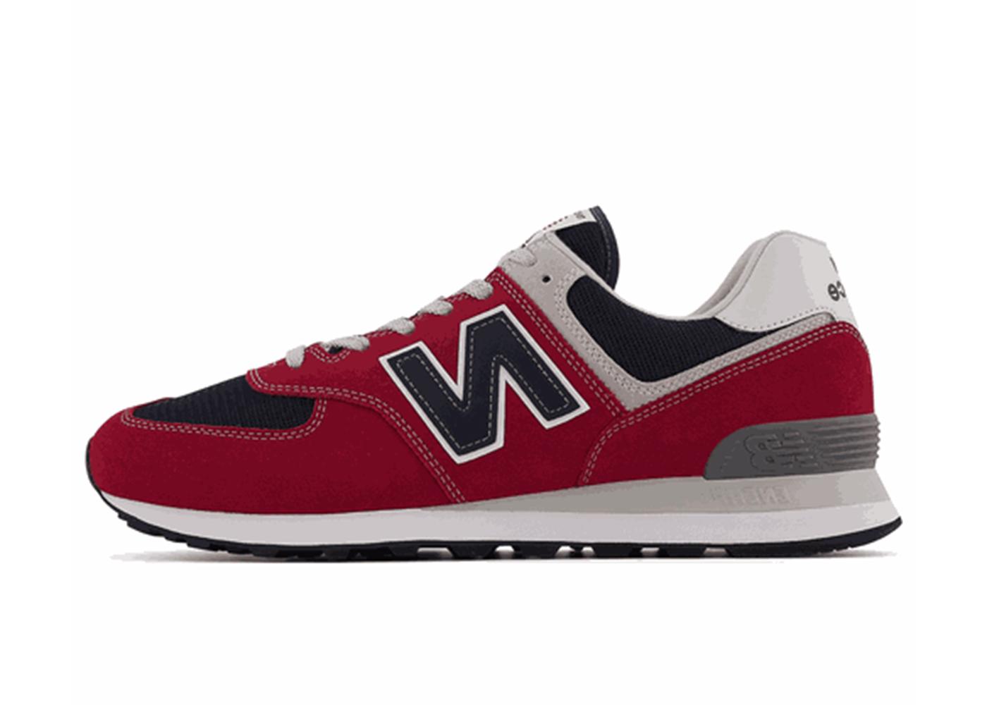 New Balance 574 Red Navy ML574EH2 NEW BALANCE 슈프라이즈