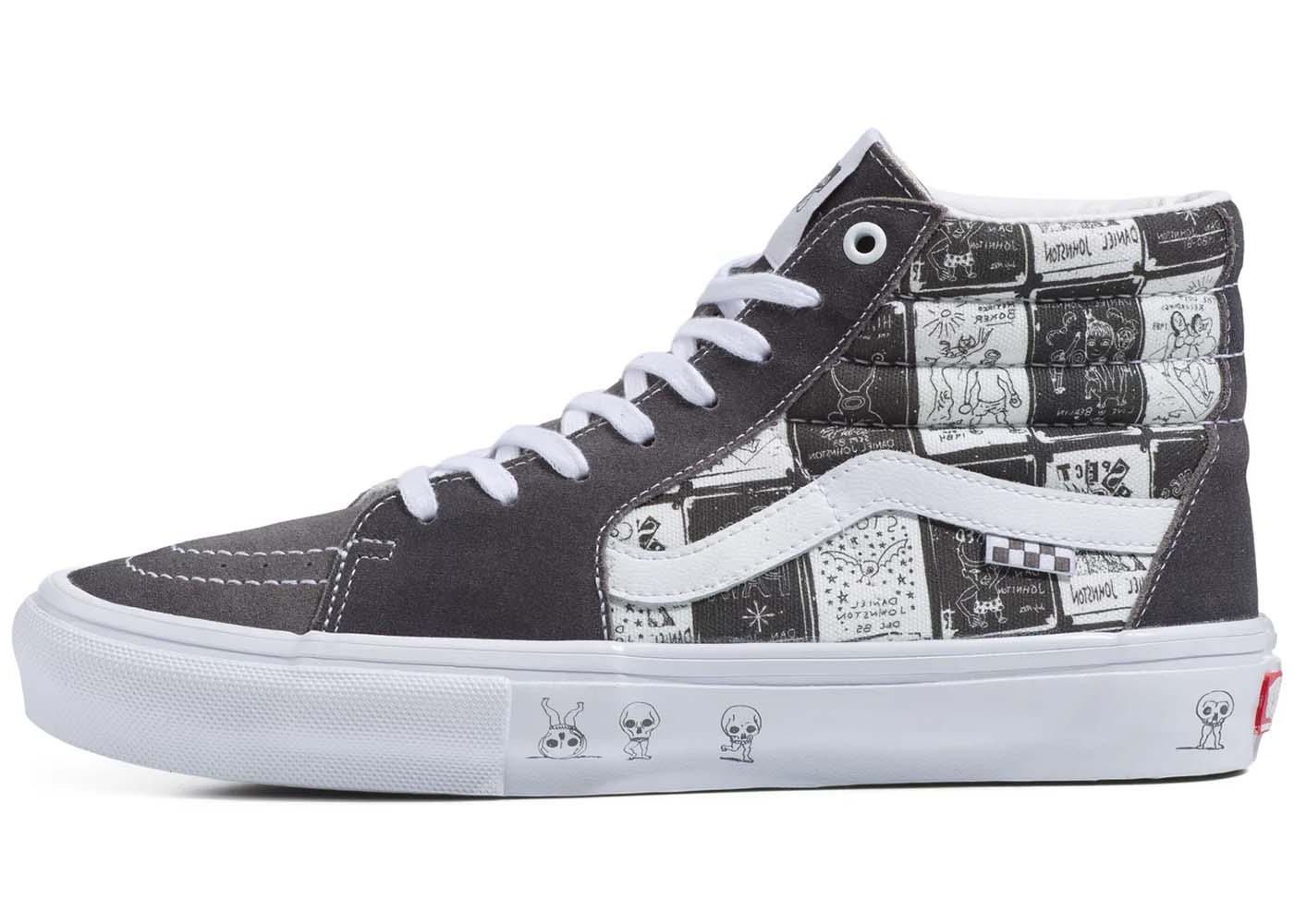 Vans Skate Sk8Hi Daniel Johnston Hi, How are you PVN0A5FCCAO7 VANS