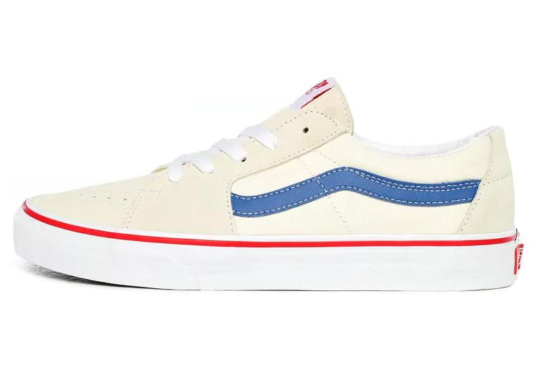 Vans Sk8Low Classic White Navy VN0A4UUK24I VANS 슈프라이즈