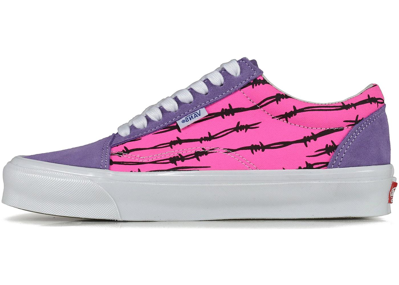 Vans Vault UA Old Skool NS OG LX Barbed Wire Pink