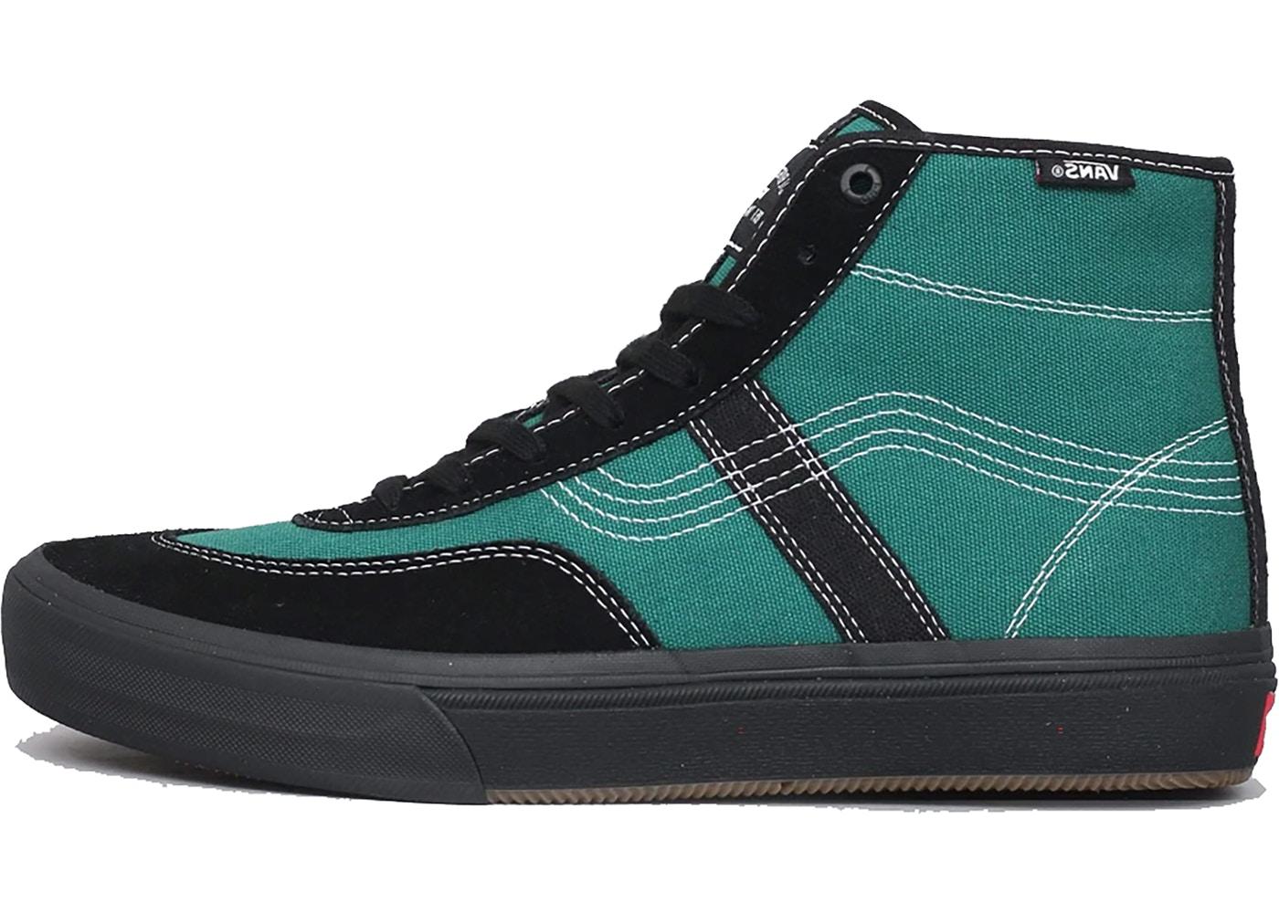 Vans Crockett High Quasi Skateboards Black