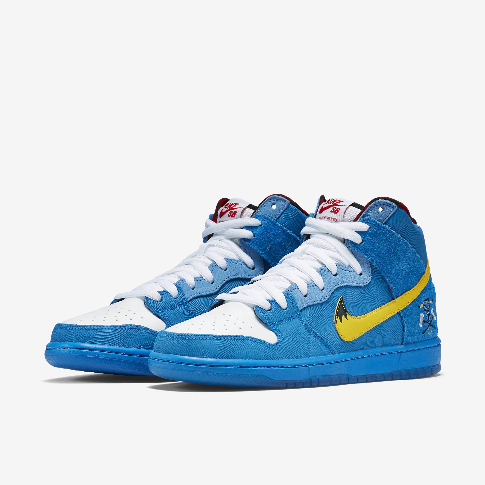 Blue ox dunks