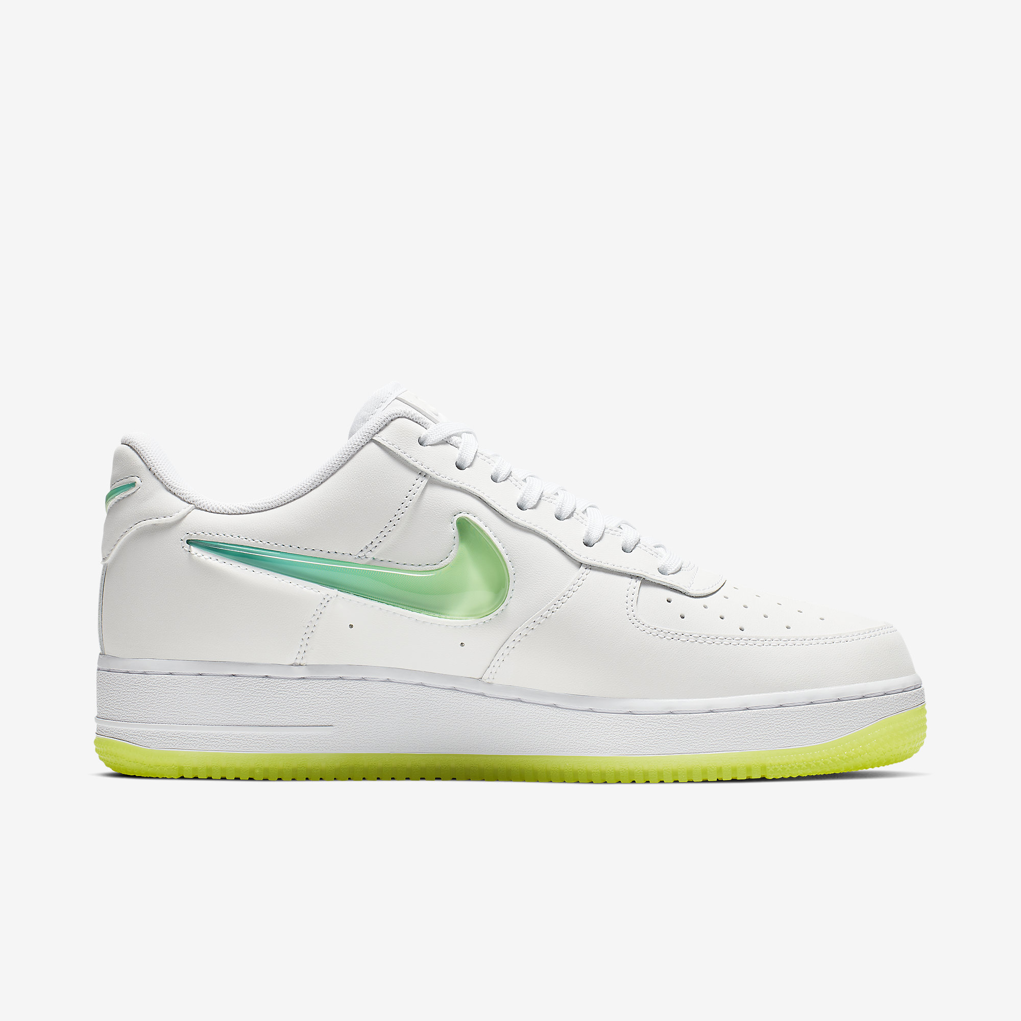 nike air force 1 low jelly swoosh white