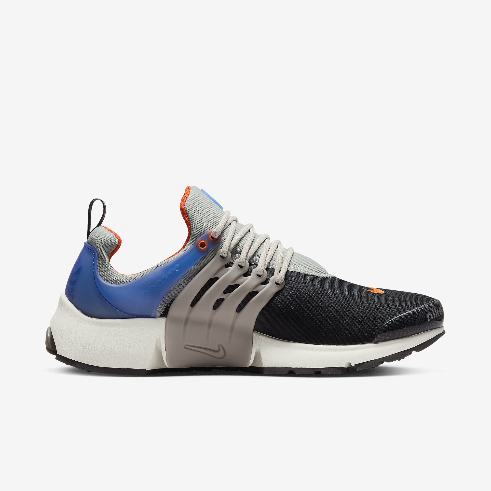 nike presto black orange