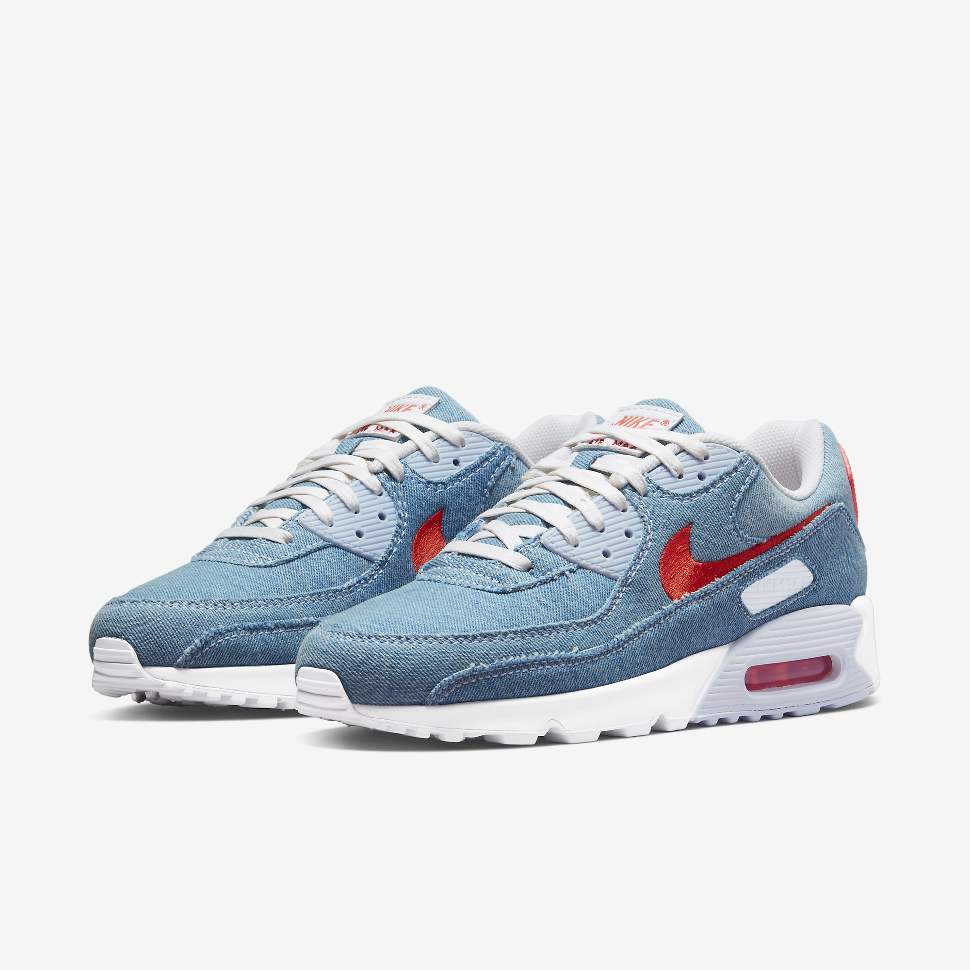 air max 90 washed denim