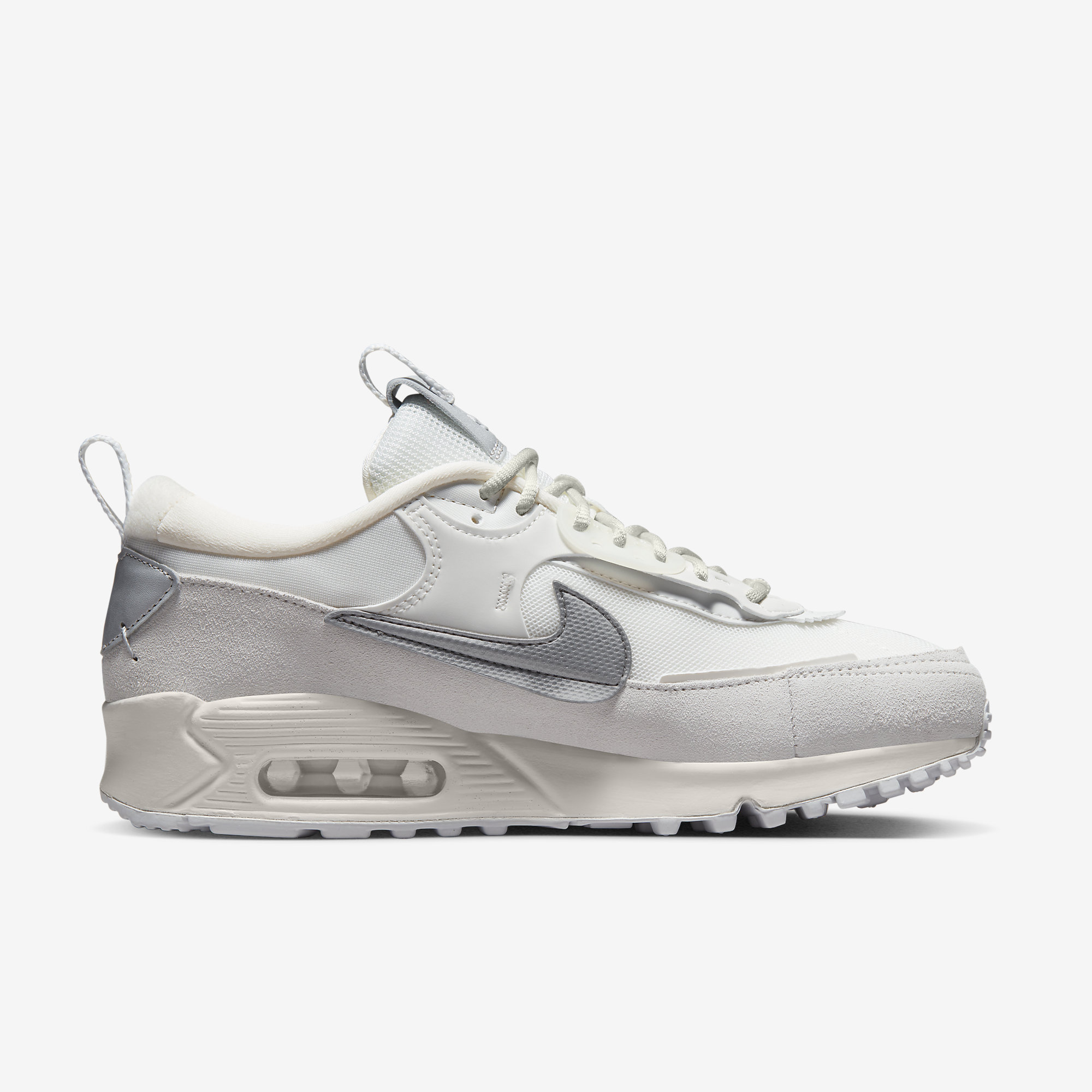 nike air max 90 silver