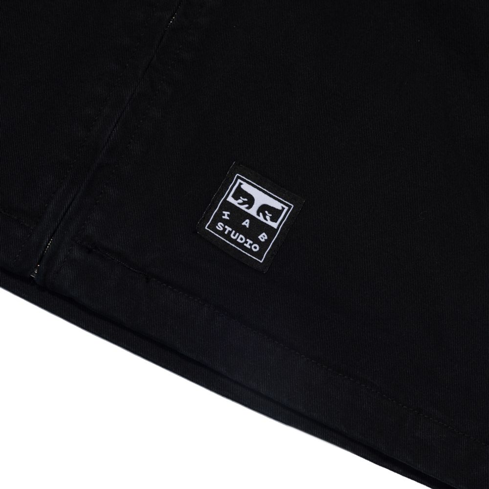 ジャージ IAB Studio x Obey Poster Zip Jacket Anthracite -shoeprize-IAB-STUDIO-X-OBEY-