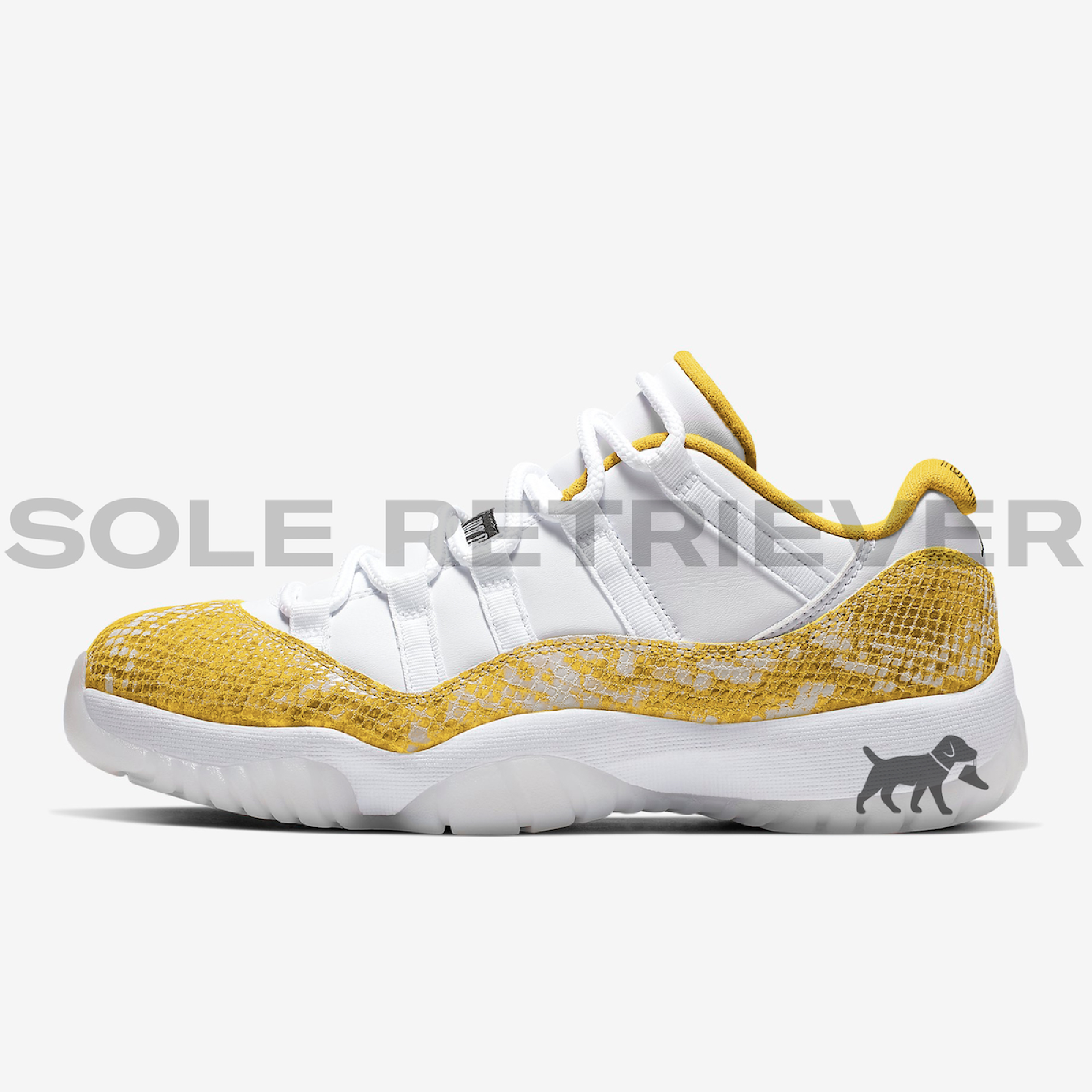 Air Jordan 11 Low âYellow Snakeskinâ White/Tour Yellow-Sail AH7860-107 For Sale â Fit Sporting Goods