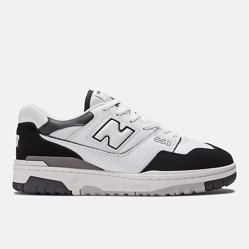 nb 550 white black