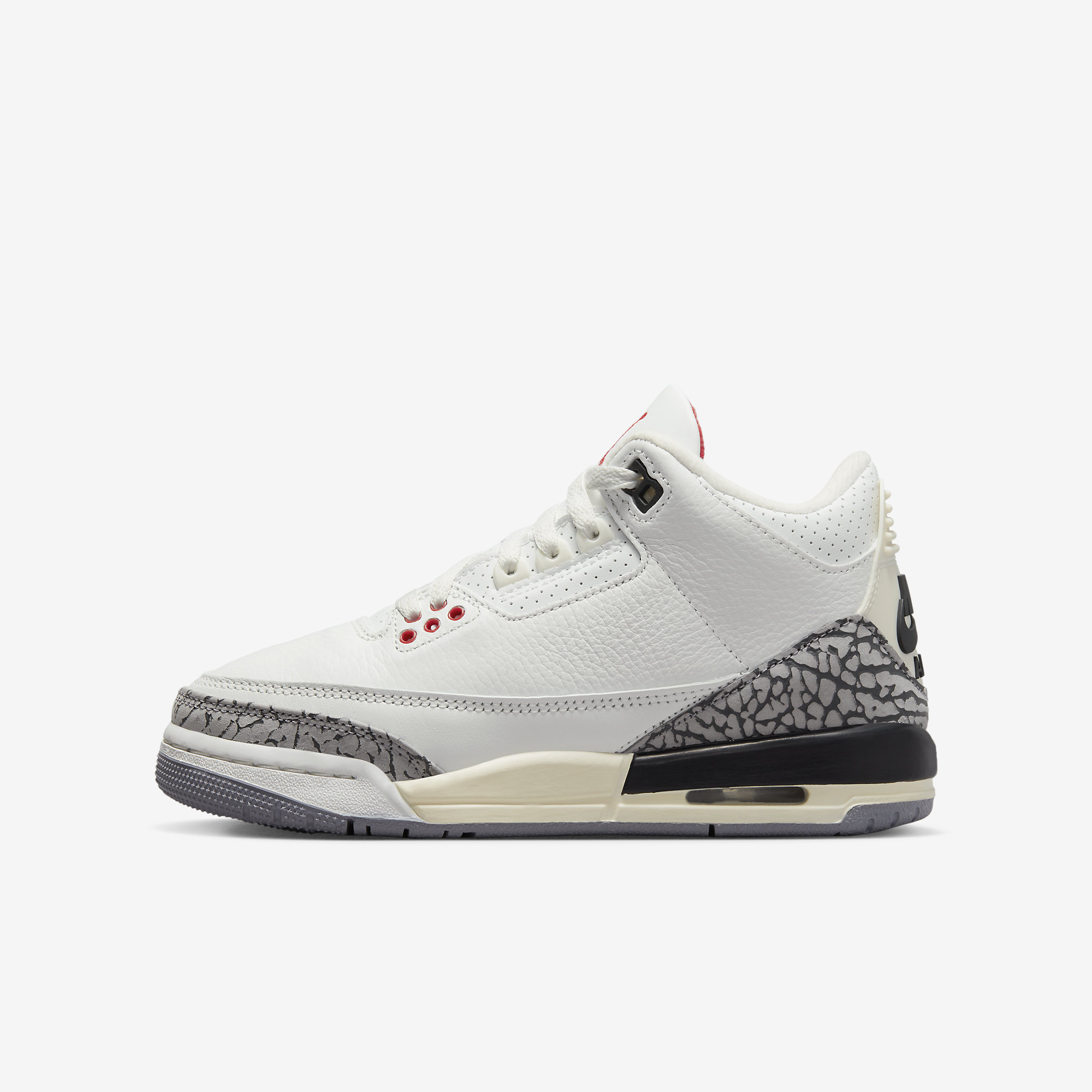 retro 3 white