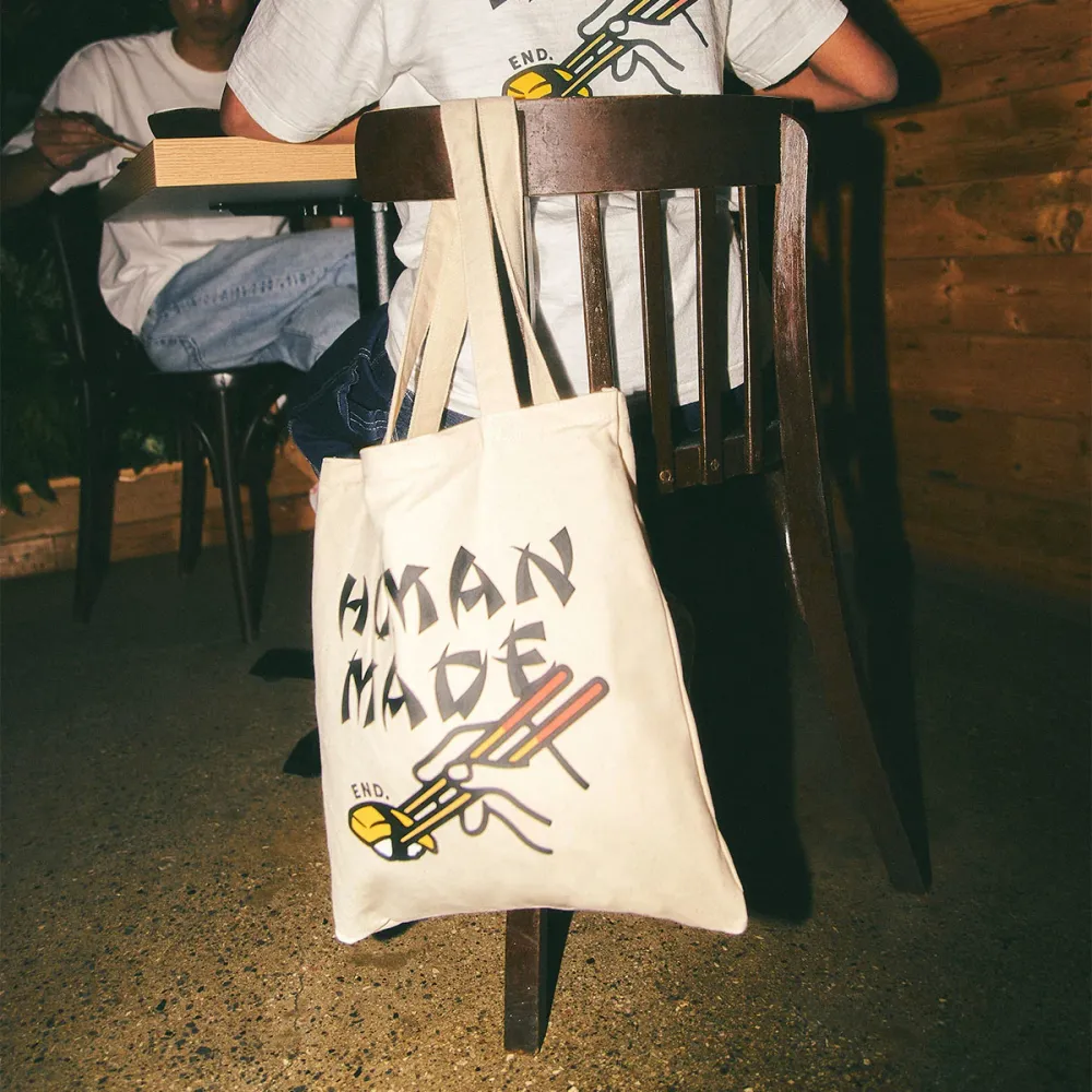 バッグ HUMAN MADE x END. Sushi Tote Bag WHITE HUMAN MADE x END. Sushi Tote Bag WHITE（END. x Human Made
