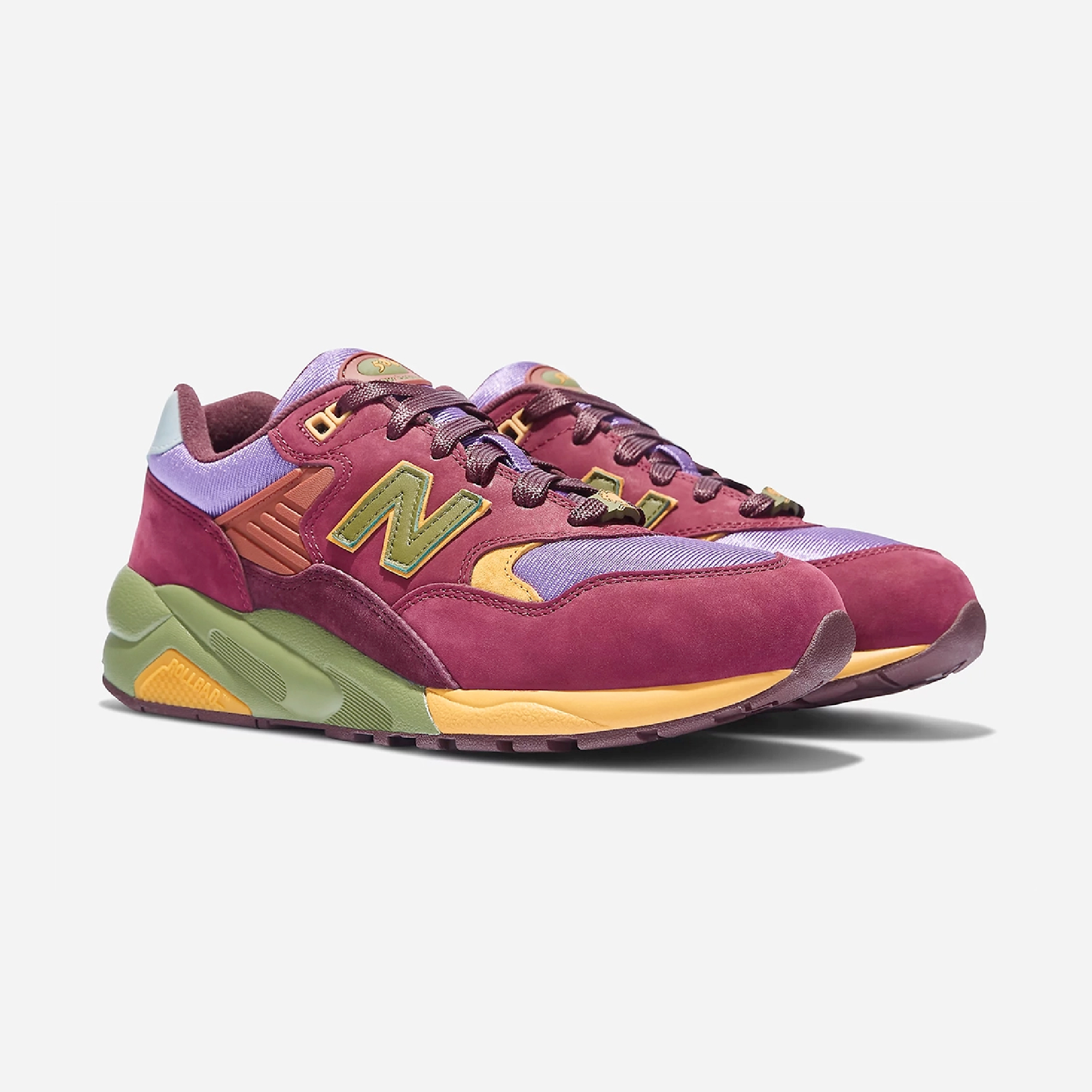 스트레이 랫츠 x 뉴발란스 580 버건디 MT580SR2 | NEW BALANCE - 슈프라이즈