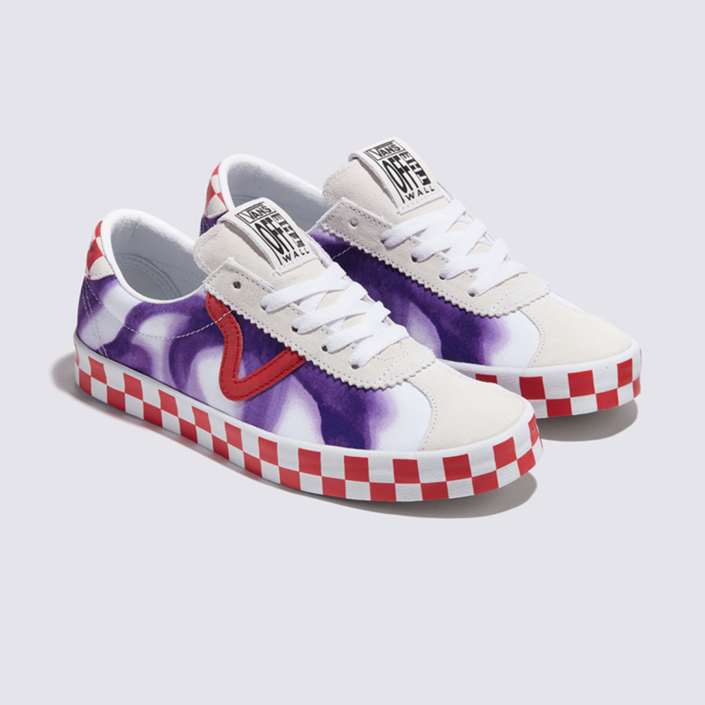 더뮤지엄비지터 x 반스 스포츠 로우 VN000D09WHP1 | VANS - 슈프