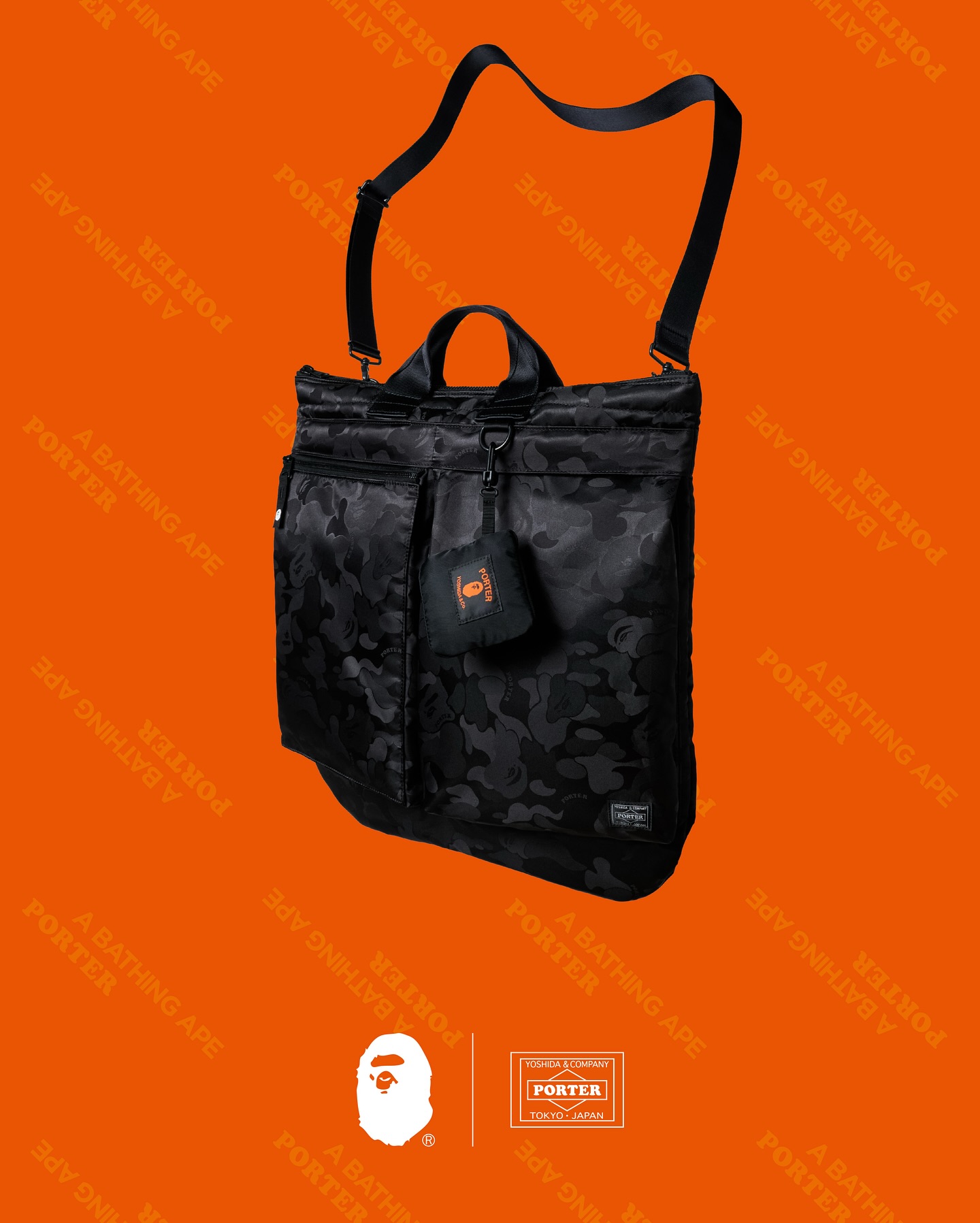 A BATHING APE x PORTER NAVIGATOR BAG新品 【公式通販】